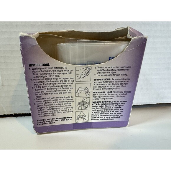 Parent's Choice 40 Count Disposable Bottle Liners - 4oz - Picture 2 of 3